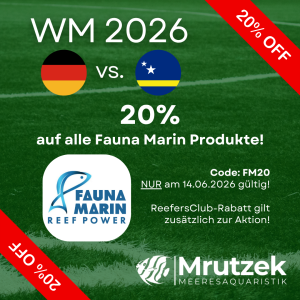 Meeresaquaristik News: 20% auf alle Fauna Marin Produkte Meeresaquaristik News: 20% auf alle Fauna Marin Produkte
