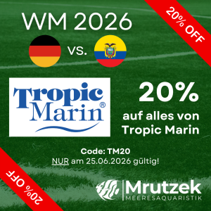 Meeresaquaristik News: 20% auf alle Tropic Marin Produkte